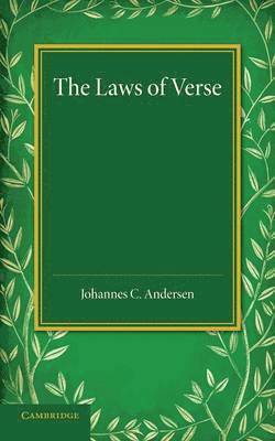 bokomslag The Laws of Verse