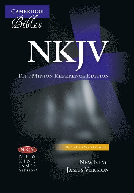 NKJV Pitt Minion Reference Bible, Black Calf Split Leather, Red-letter Text, NK444:XR 1