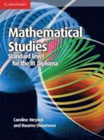 bokomslag Mathematical Studies Standard Level for the IB Diploma Coursebook