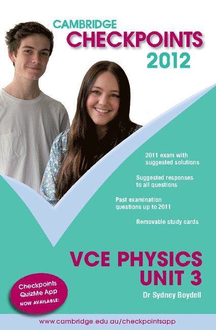 Cambridge Checkpoints VCE Physics Unit 3 2012