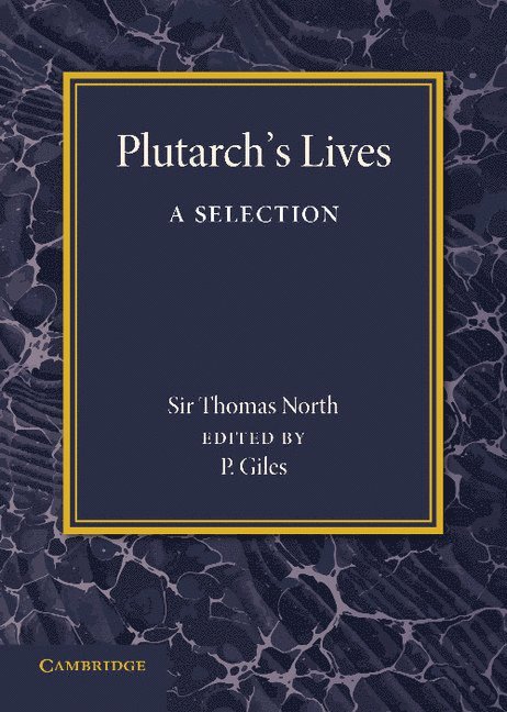 P. Giles - Plutarch's Lives, Häftad