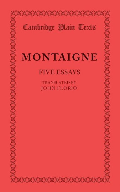 bokomslag Five Essays