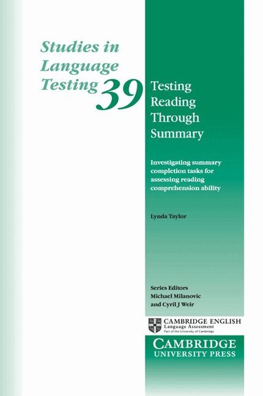 Lynda Taylor - Testing Reading through Summary, Häftad
