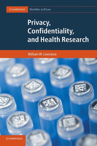 bokomslag Privacy, Confidentiality, and Health Research