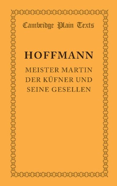 bokomslag Meister Martin der kufner und seine Gesellen