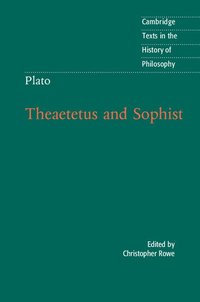 bokomslag Plato: Theaetetus and Sophist