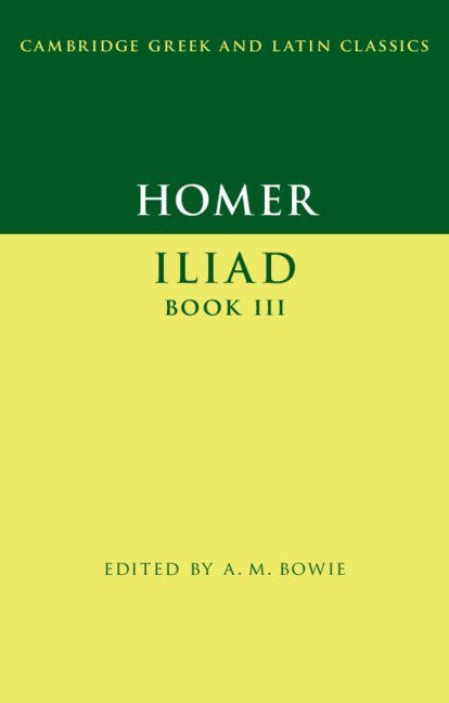 Homer: Iliad Book III 1