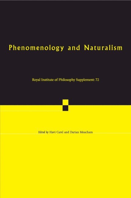 Phenomenology and Naturalism 1