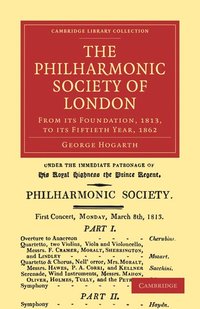 bokomslag The Philharmonic Society of London