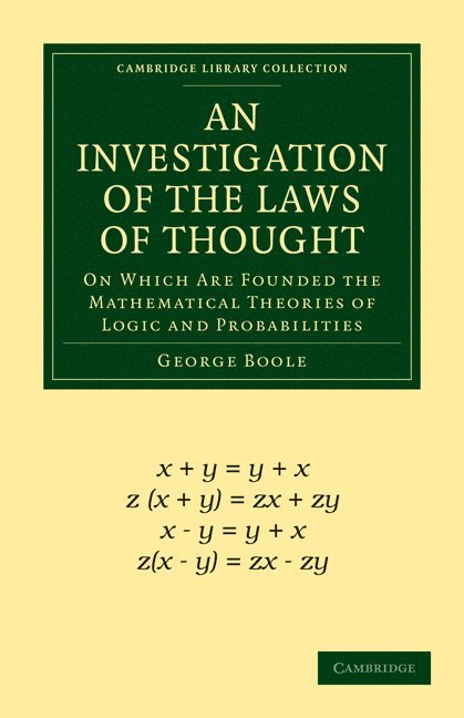 An Investigation of the Laws of Thought 1