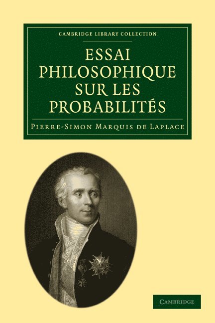 Pierre Simon Laplace, Pierre-Simon Marquis de Laplace, Pierre-Simon Marquis De Laplace - Essai philosophique sur les probabilités, Häftad