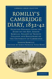 bokomslag Romilly's Cambridge Diary, 1832-42