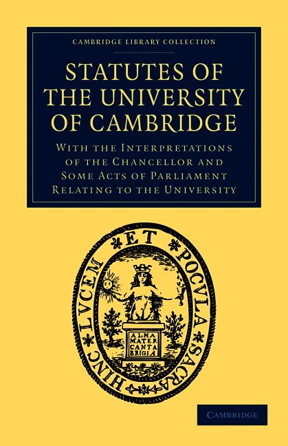 Registry Of the University - Statutes of the University of Cambridge, Häftad