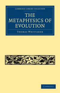 bokomslag The Metaphysics of Evolution