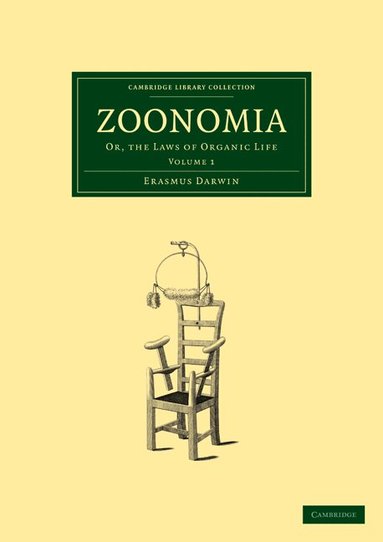 Erasmus Darwin - Zoonomia: Volume 1, Häftad
