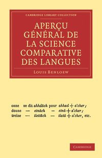 bokomslag Aperu gnral de la science comparative des langues