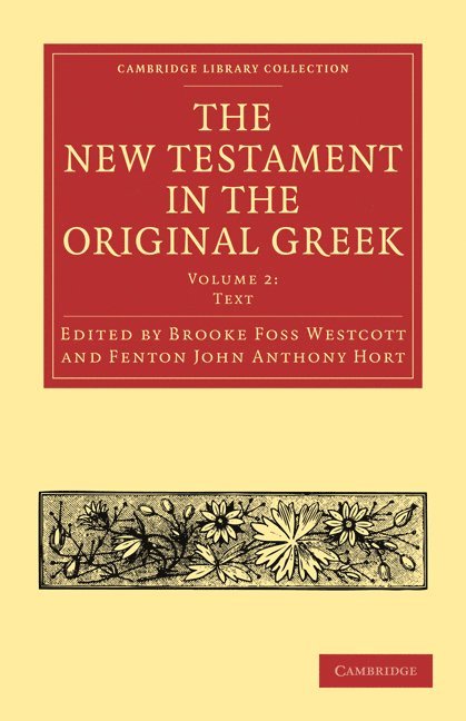 The New Testament in the Original Greek 1