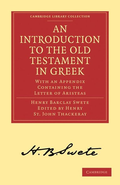 bokomslag An Introduction to the Old Testament in Greek