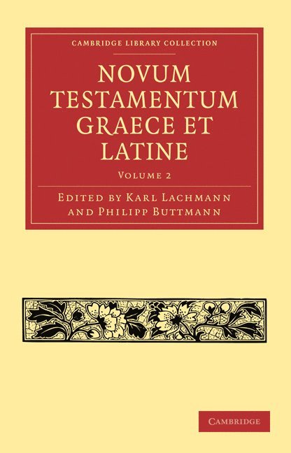 Novum Testamentum Graece et Latine 1