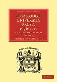 bokomslag Cambridge University Press, 1696-1712