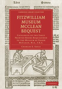 bokomslag Fitzwilliam Museum McClean Bequest