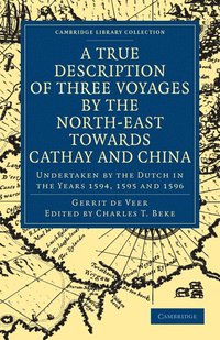 bokomslag A True Description of Three Voyages by the North-East Towards Cathay and China