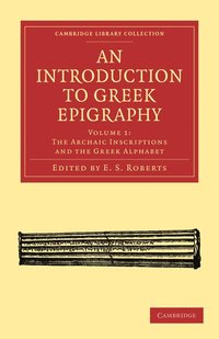 bokomslag An Introduction to Greek Epigraphy