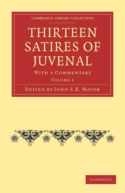 Thirteen Satires of Juvenal 1