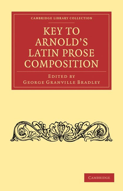 Key to Arnold's Latin Prose Composition 1