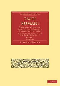 bokomslag Fasti Romani