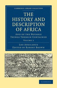 bokomslag The History and Description of Africa