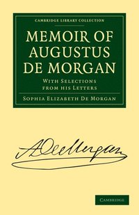 bokomslag Memoir of Augustus De Morgan