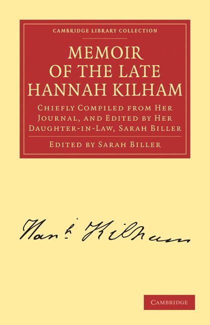 Memoir of the Late Hannah Kilham 1