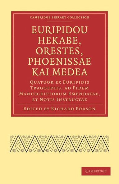 bokomslag Euripidou Hekabe, Orestes, Phoenissae kai Medea