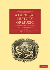 bokomslag A General History of Music - Volume 1