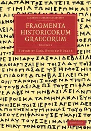 bokomslag Fragmenta Historicorum Graecorum: Volume 2