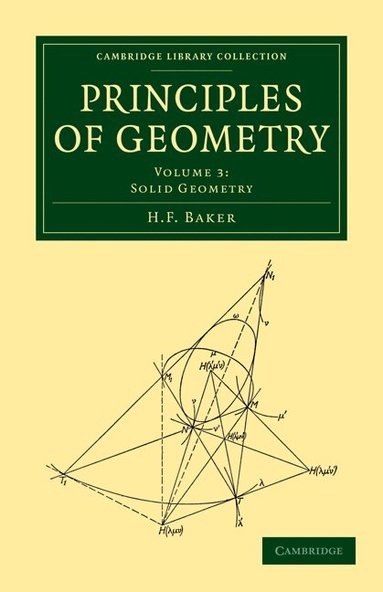 H. F. Baker - Principles of Geometry, Häftad
