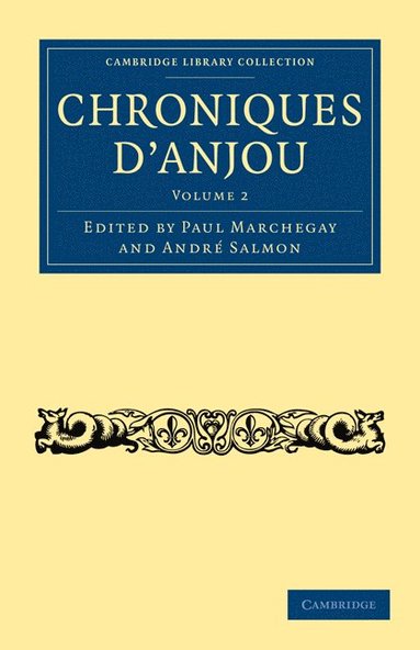 bokomslag Chroniques d'Anjou