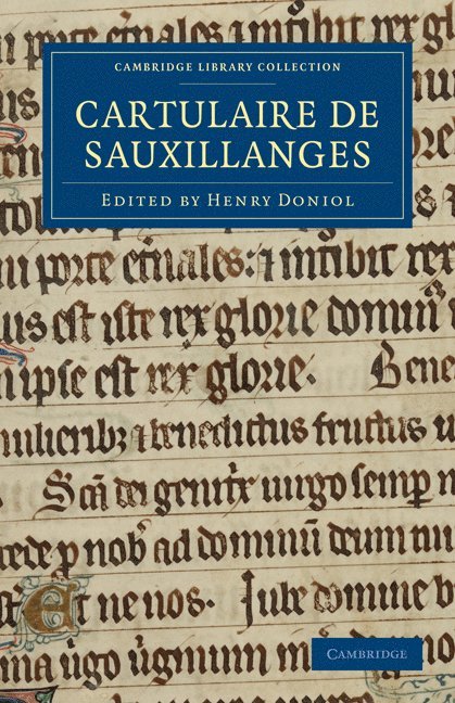 Henry Doniol - Cartulaire de Sauxillanges, Häftad