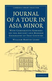 bokomslag Journal of a Tour in Asia Minor