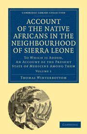 bokomslag Account of the Native Africans in the Neighbourhood of Sierra Leone