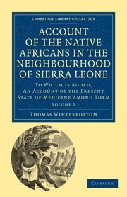 bokomslag Account of the Native Africans in the Neighbourhood of Sierra Leone