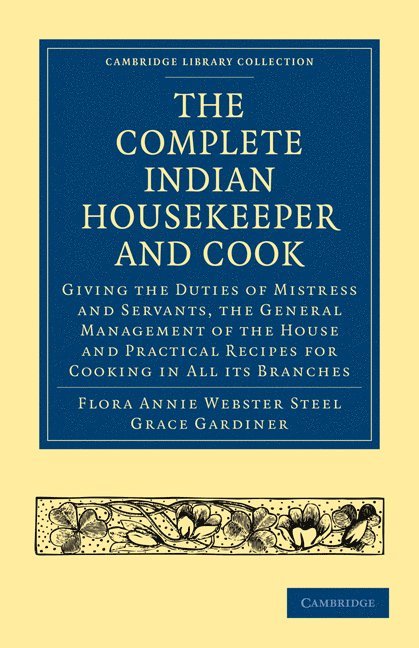 The Complete Indian Housekeeper and Cook 1