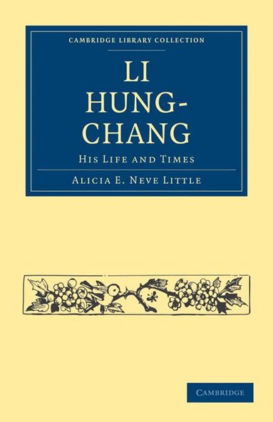 Alicia E. Neve Little - Li Hung-Chang, Häftad