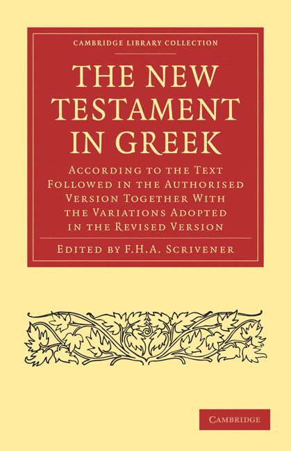 The New Testament in Greek 1