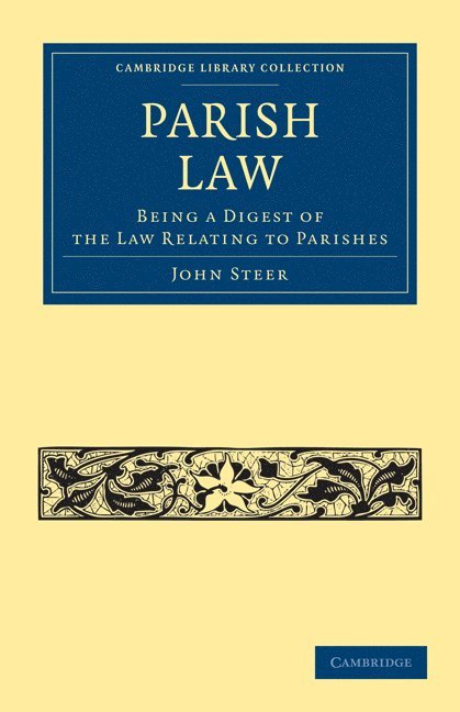 John Steer - Parish Law, Häftad