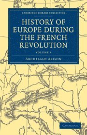 bokomslag History of Europe during the French Revolution