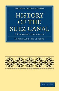 bokomslag History of the Suez Canal