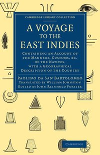 bokomslag A Voyage to the East Indies