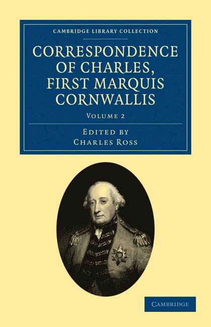 Charles Cornwallis, Charles Ross - Correspondence of Charles, First Marquis Cornwallis, Häftad